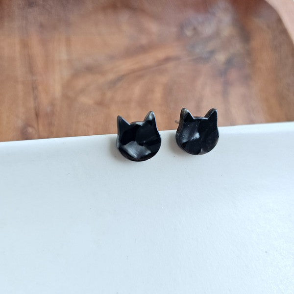 Cat Studs - Black Spiffy & Splendid