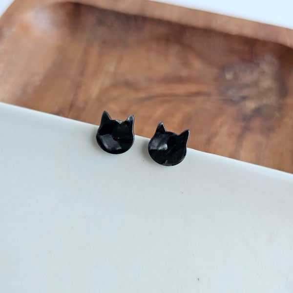 Cat Studs - Black Spiffy & Splendid