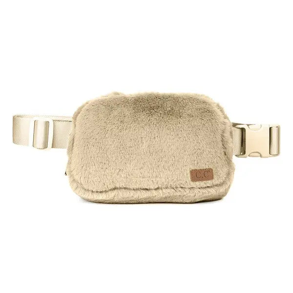 Faux Fur Fanny Pack Truly Contagious