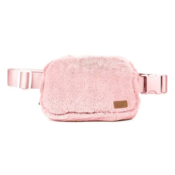 Faux Fur Fanny Pack Truly Contagious