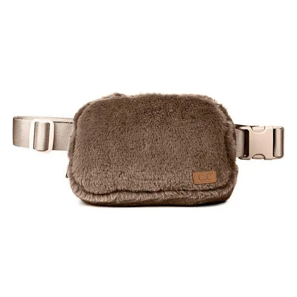 Faux Fur Fanny Pack Truly Contagious