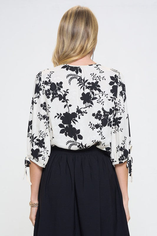 Take Me To Paris Blouse Renee C.