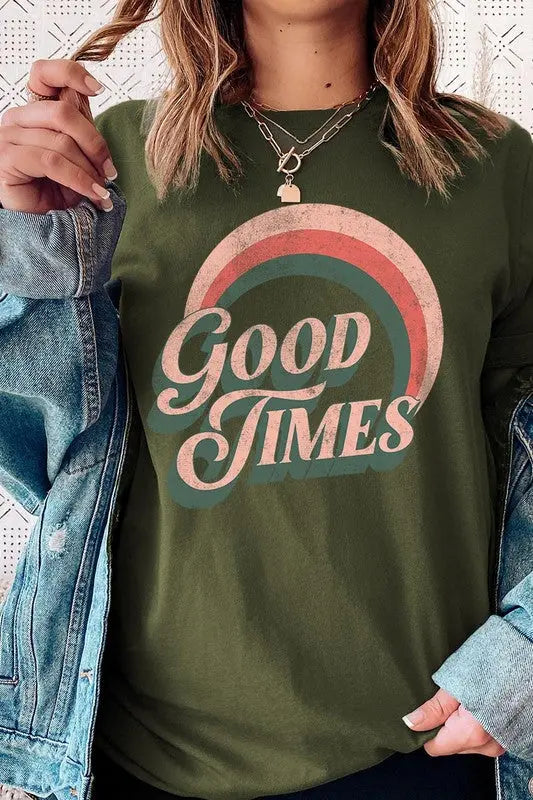 Good Times Graphic T Shirts Color Bear