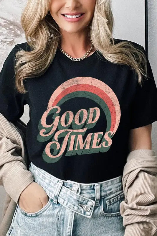 Good Times Graphic T Shirts Color Bear