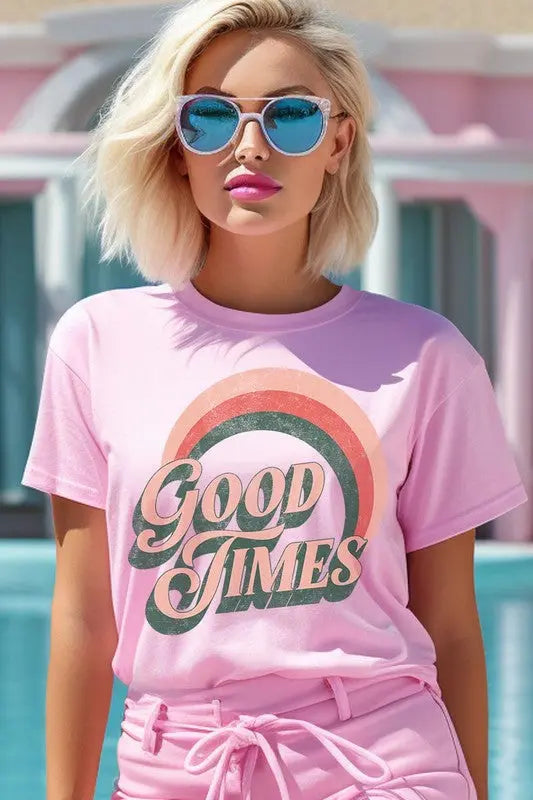 Good Times Graphic T Shirts Color Bear