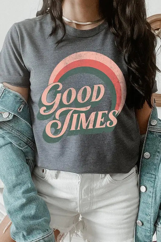 Good Times Graphic T Shirts Color Bear