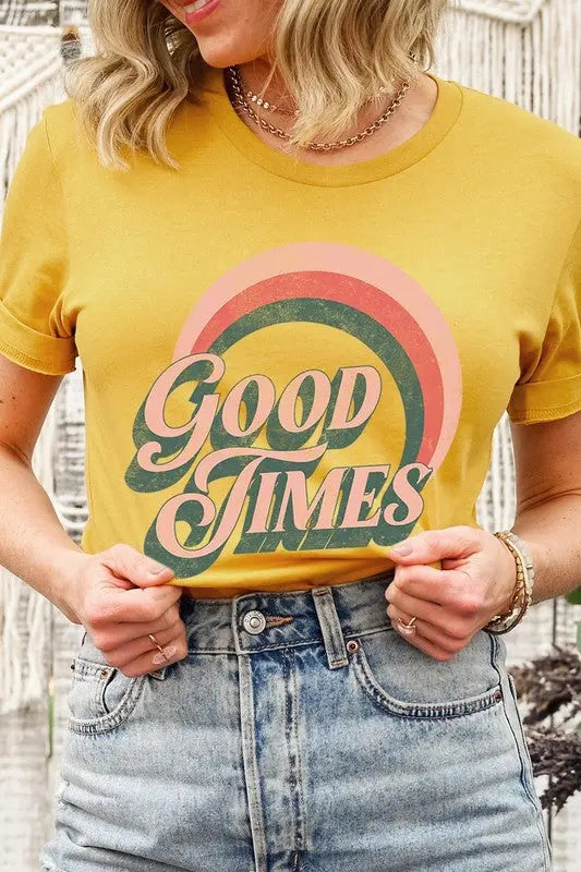 Good Times Graphic T Shirts Color Bear