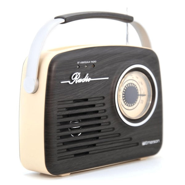 Emerson Portable Retro Radio with Battery Jupiter Gear