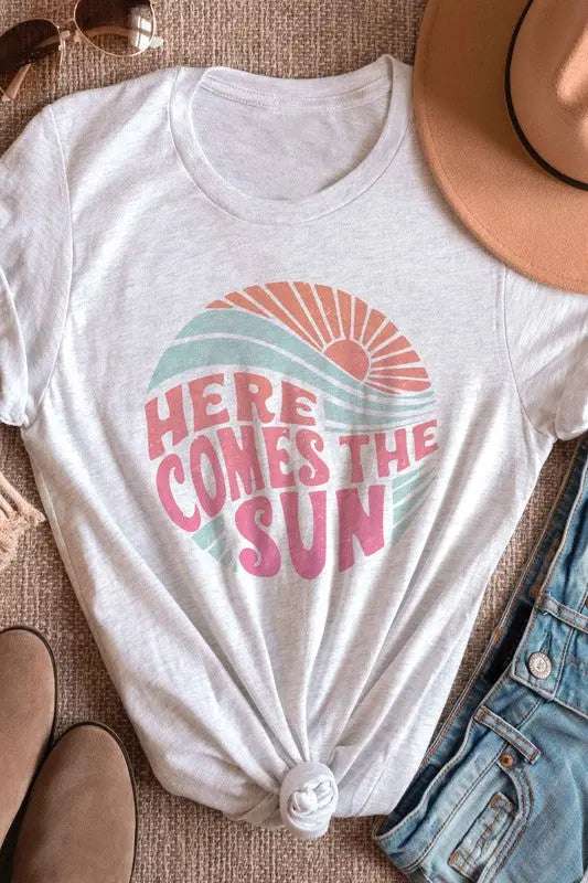 Here Comes The Sun Graphic Tee A. BLUSH CO.