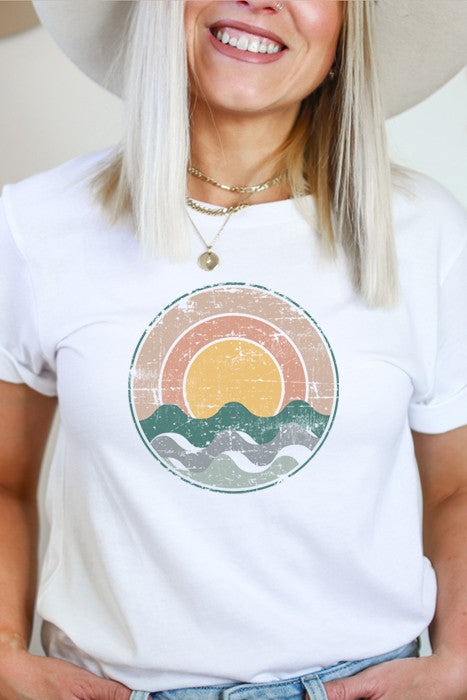 Sunset Ocean Tee