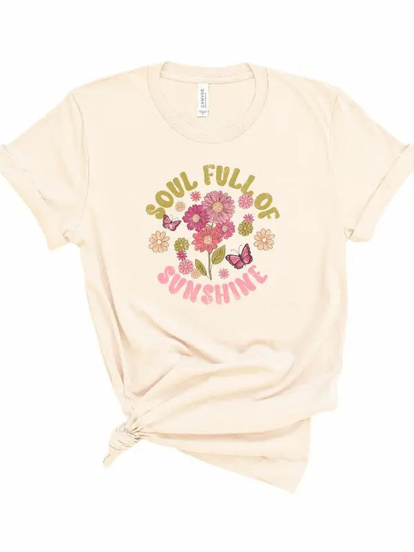 Soul Full of Sunshine Graphic Tee Ocean and 7th