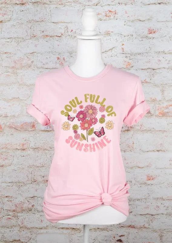 Soul Full of Sunshine Graphic Tee Ocean and 7th