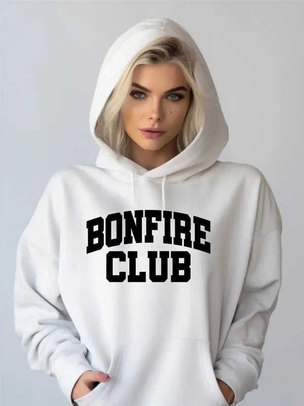 Bonfire Club Graphic Hoodie Sweatshirt Ocean and 7th