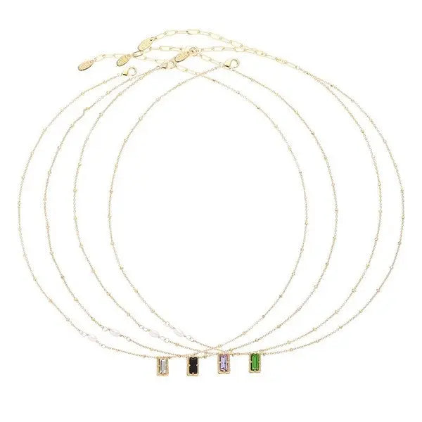 Multicolor Zircon Necklace SOCALI