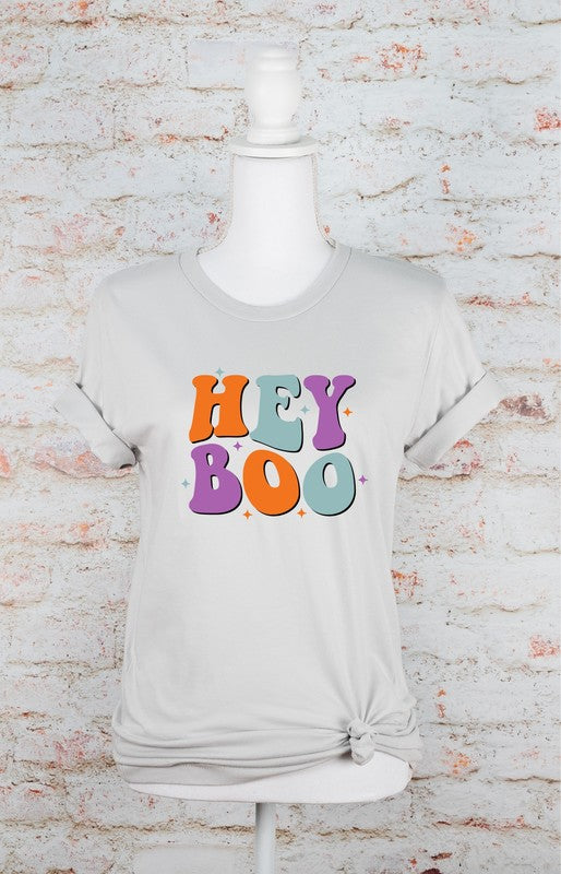 HEY BOO Graphic Tee Ocean and 7th