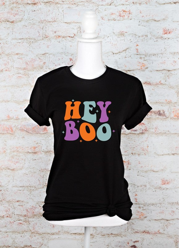 HEY BOO Graphic Tee Ocean and 7th