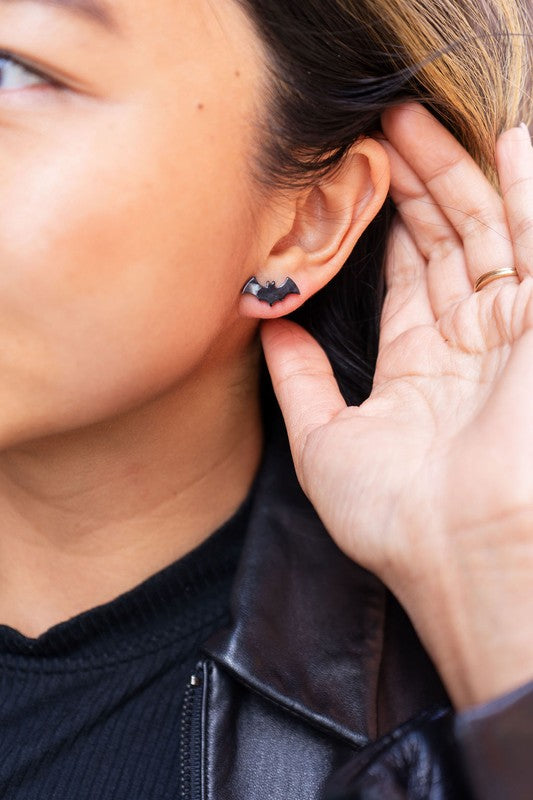 Bat Studs - Black Spiffy & Splendid