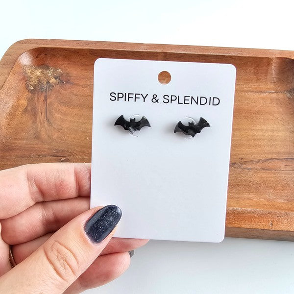 Bat Studs - Black Spiffy & Splendid