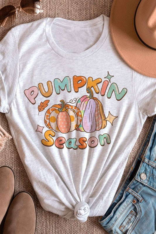 Retro Pumpkin Season Graphic Tee A. BLUSH CO.