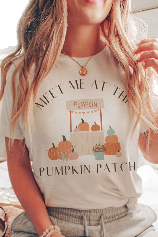 Meet Me At The Pumpkin Patch Graphic Tee A. BLUSH CO.