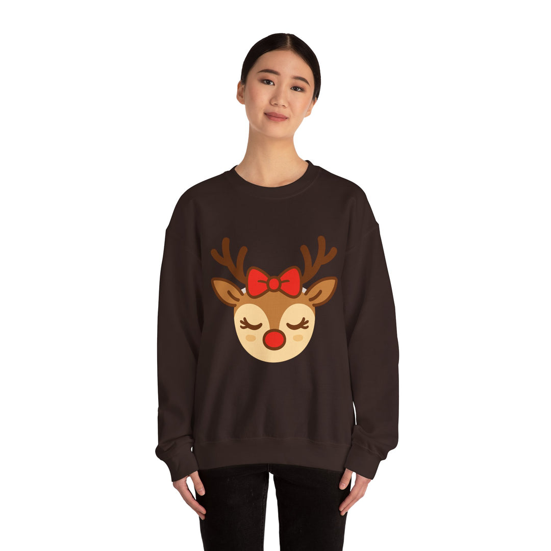 Reindeer Holiday Crewneck Sweatshirt