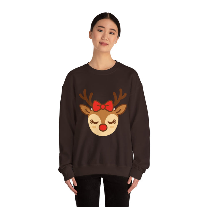 Reindeer Holiday Crewneck Sweatshirt