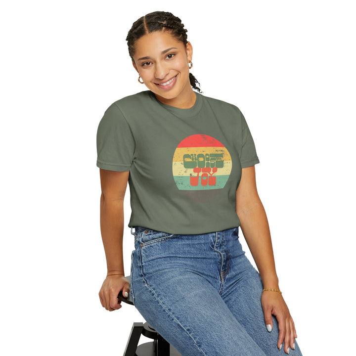 Retro Sunset T-shirt - Choose Joy Shirt