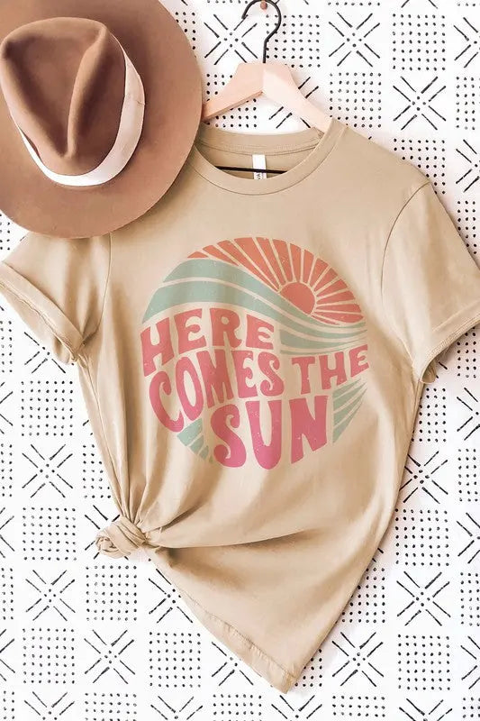 Here Comes The Sun Graphic Tee A. BLUSH CO.