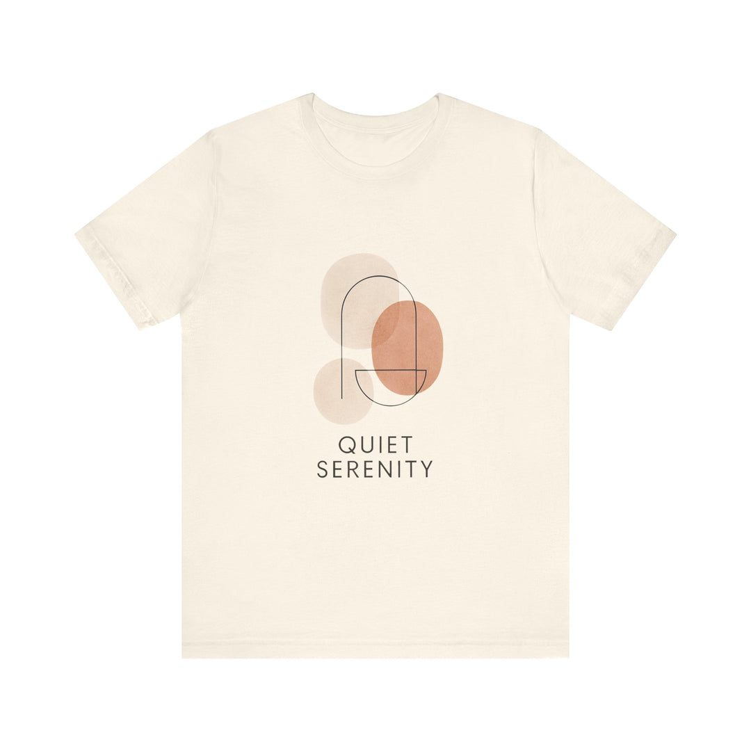 T-Shirt Earthy Color Scheme Quiet Serenity Design