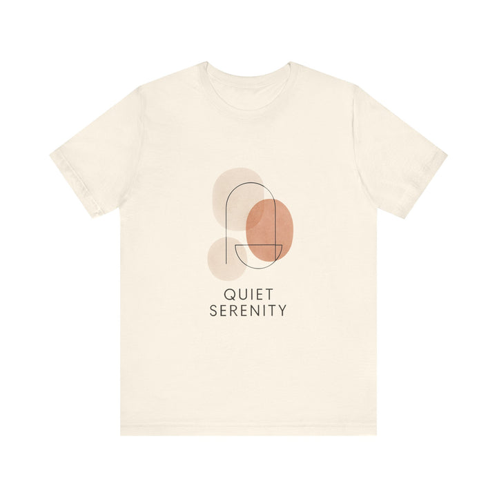 T-Shirt Earthy Color Scheme Quiet Serenity Design