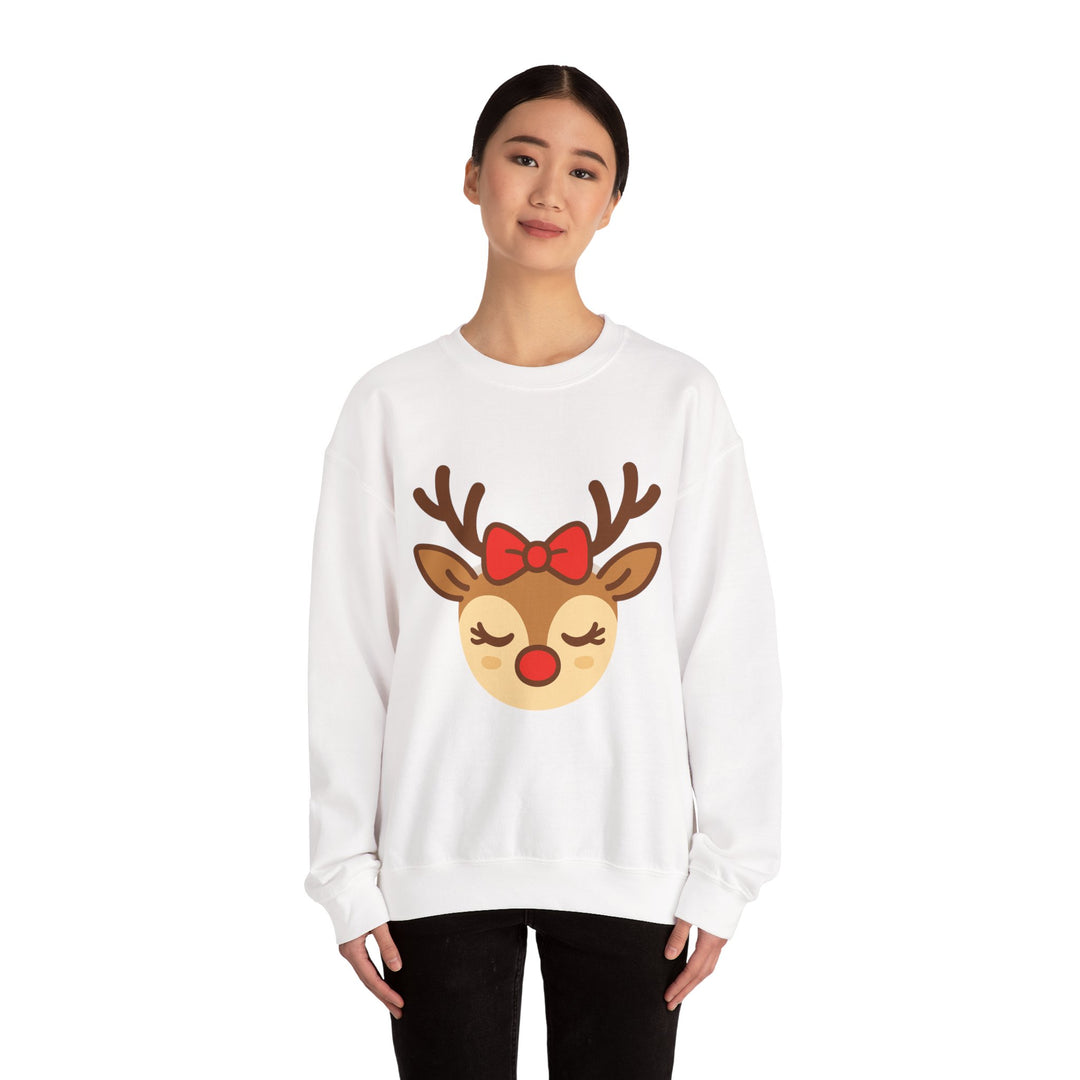 Reindeer Holiday Crewneck Sweatshirt