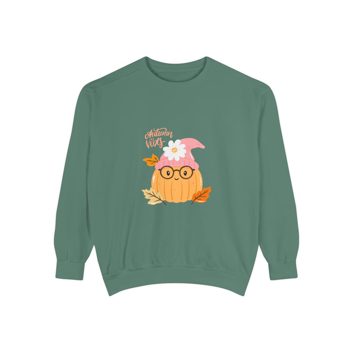 Whimsical Pumpkin Sweatshirt, Fall Fashion, Halloween Gift, Cozy Unisex Sweater, Cute Autumn Apparel, Seasonal Comfort