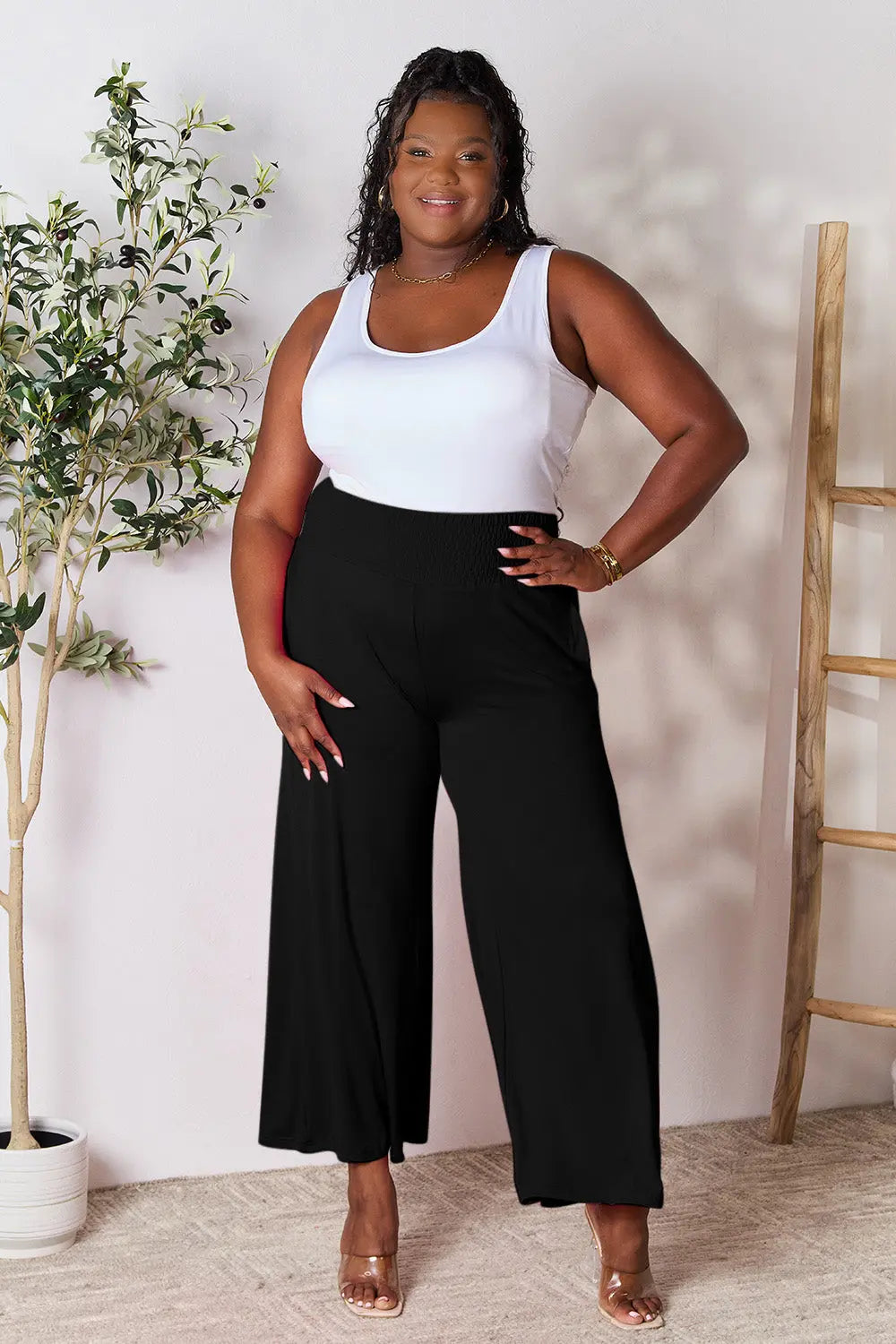 Versatile Vibe Wide Leg Pants Trendsi