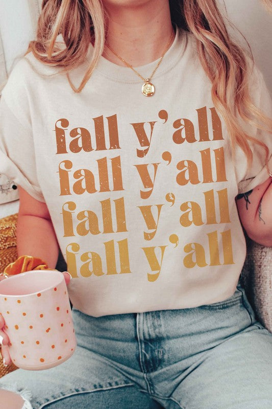 Fall Y'All Graphic Tee A. BLUSH CO.