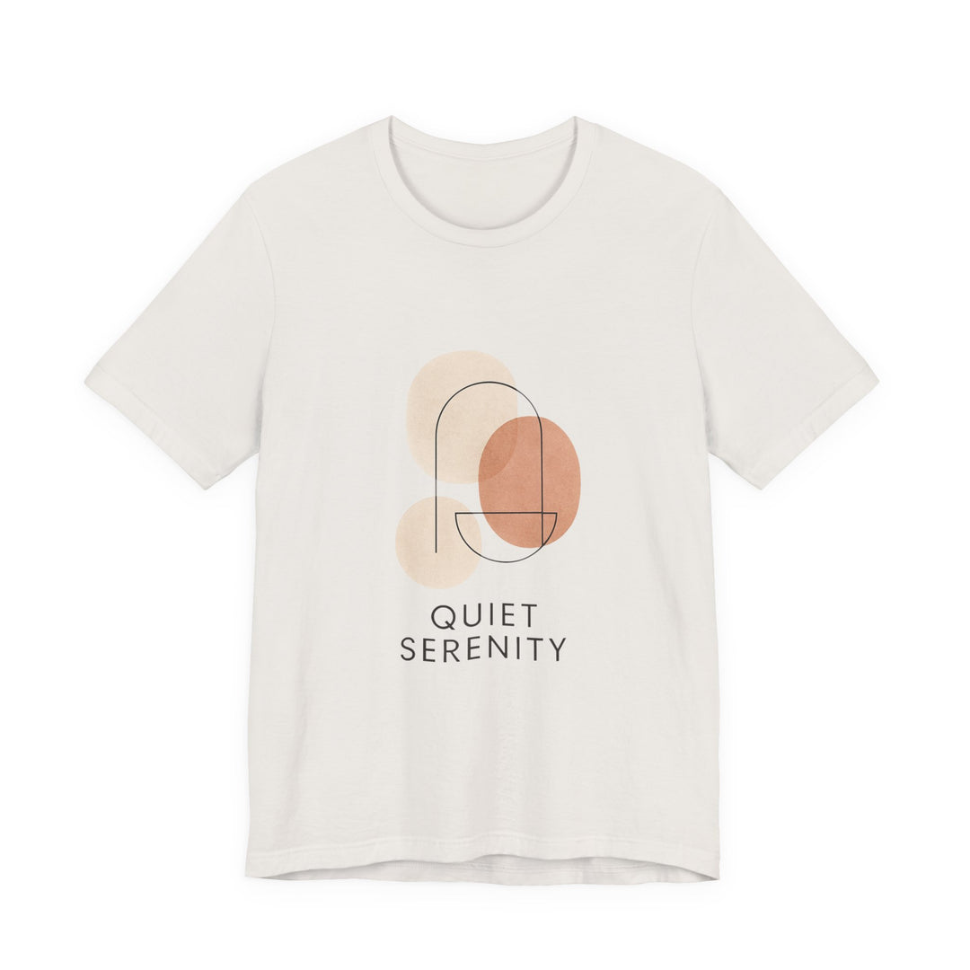 T-Shirt Earthy Color Scheme Quiet Serenity Design