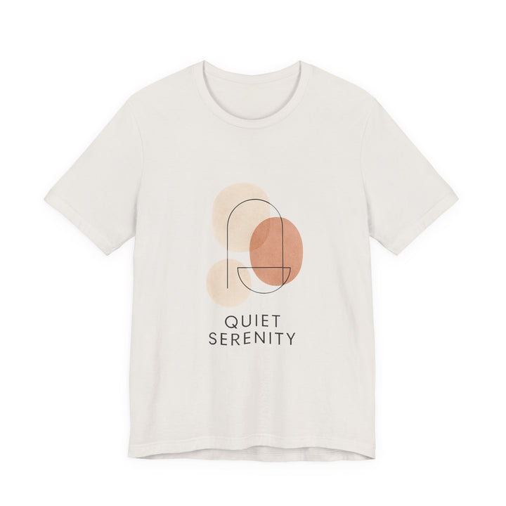 T-Shirt Earthy Color Scheme Quiet Serenity Design
