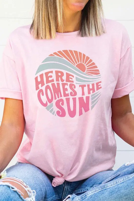 Here Comes The Sun Graphic Tee A. BLUSH CO.