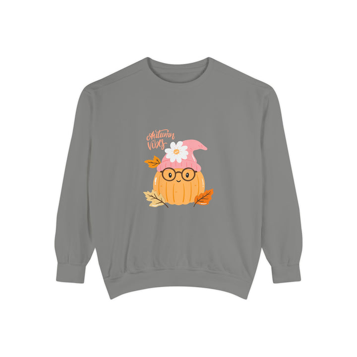 Whimsical Pumpkin Sweatshirt, Fall Fashion, Halloween Gift, Cozy Unisex Sweater, Cute Autumn Apparel, Seasonal Comfort