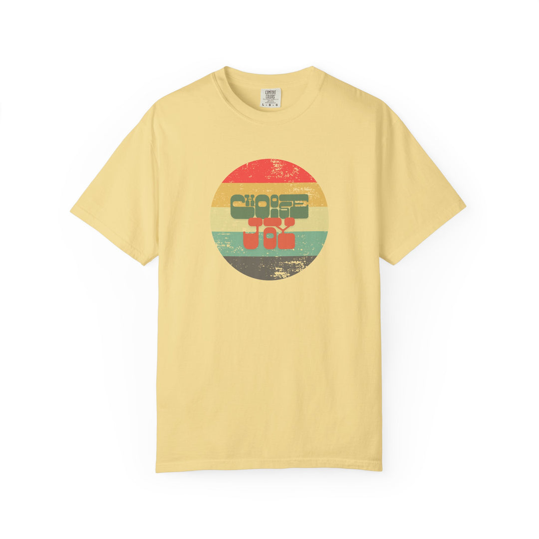 Retro Sunset T-shirt - Choose Joy Shirt