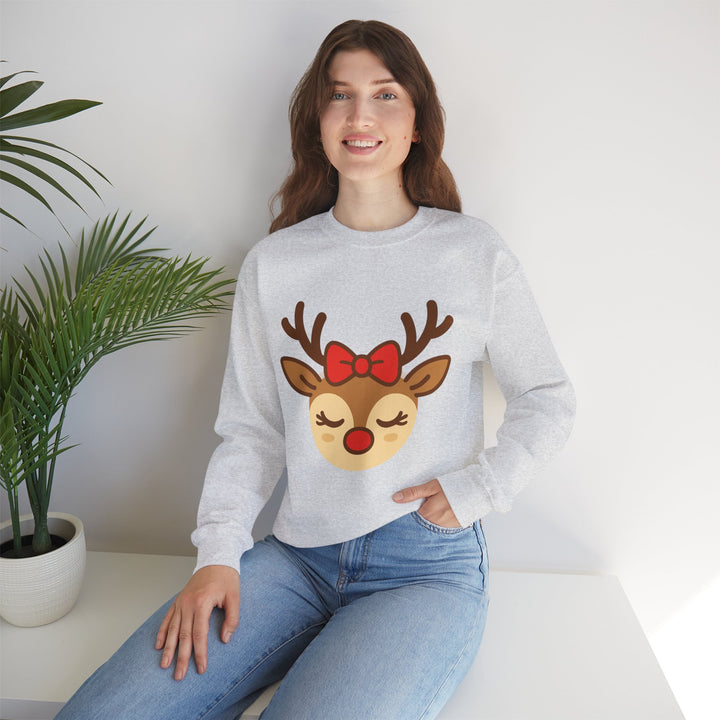 Reindeer Holiday Crewneck Sweatshirt