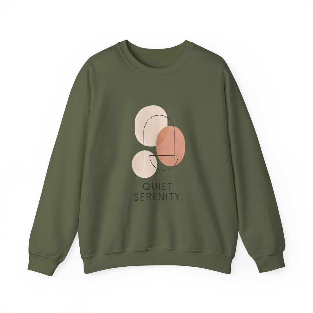 Earth Tone Unisex Crewneck Sweatshirt - Modern Interior Design Palette