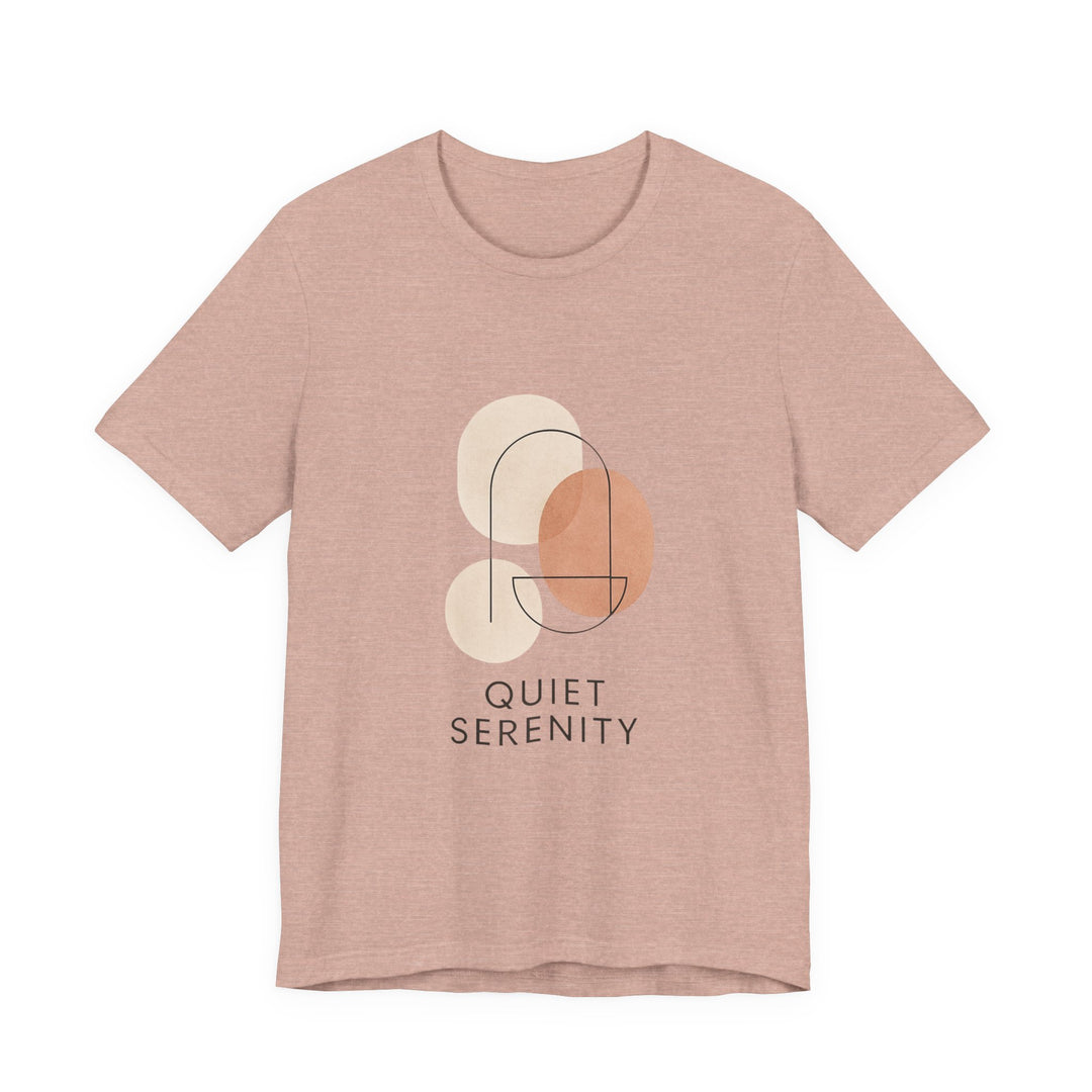 T-Shirt Earthy Color Scheme Quiet Serenity Design