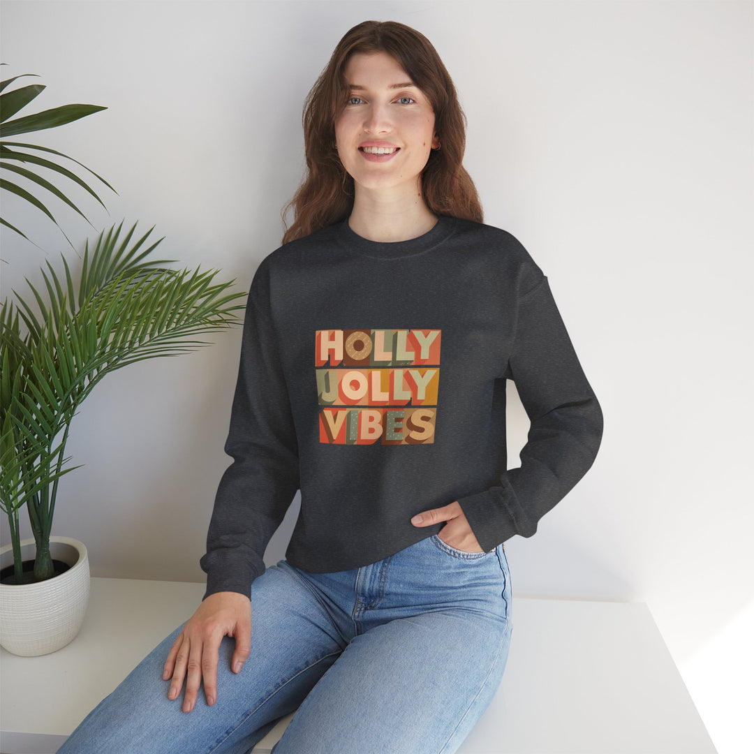Holiday Sweatshirt - Holly Jolly Vibes