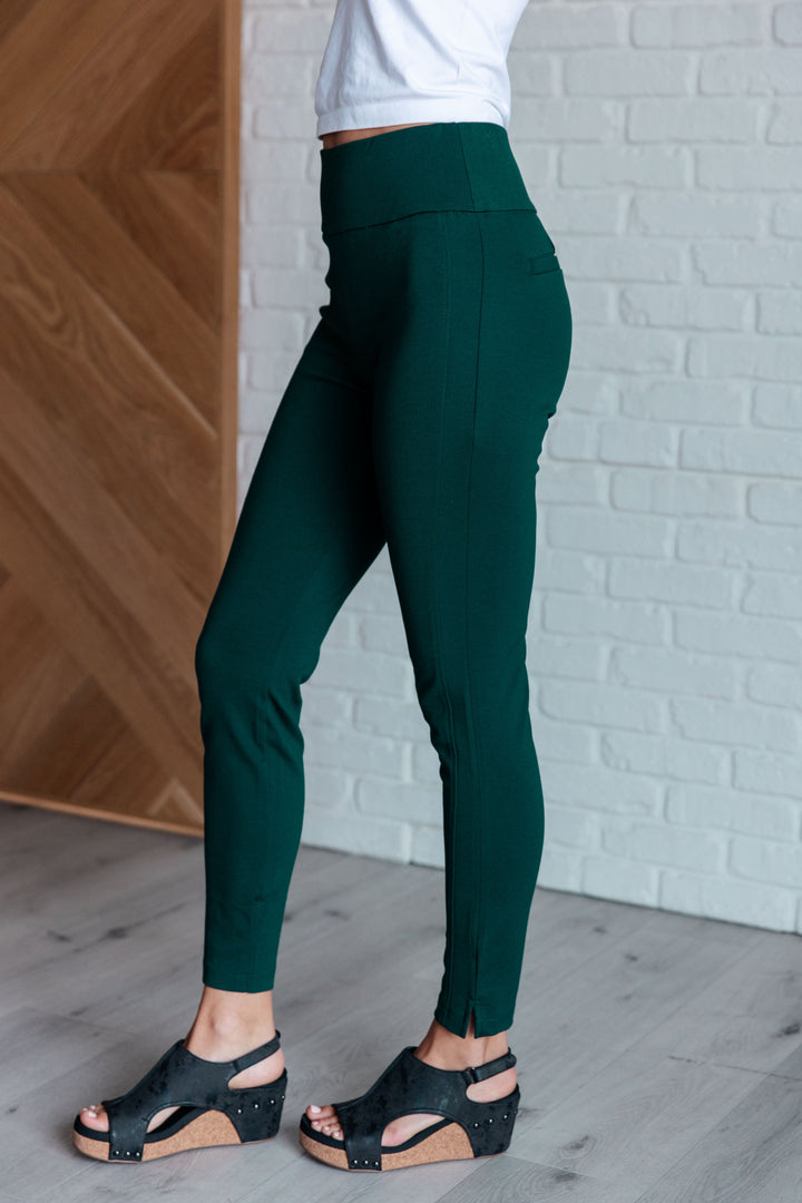 Magic Skinny Pants for Women in Hunter Green Ave Shops