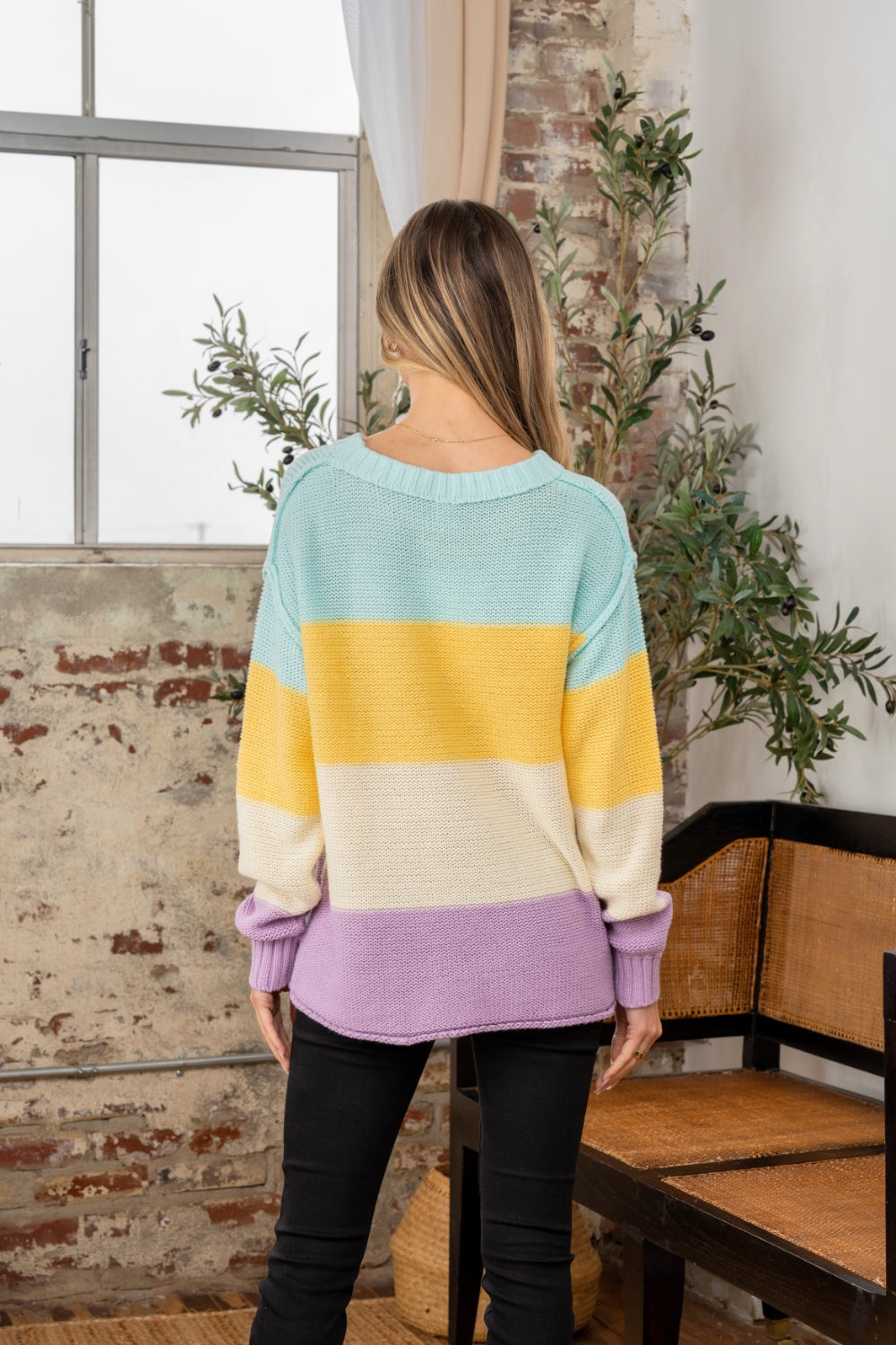 Soft Serenity Pullover Sweater Trendsi