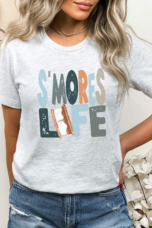 Smores Life Campfire Graphic Tee Kissed Apparel