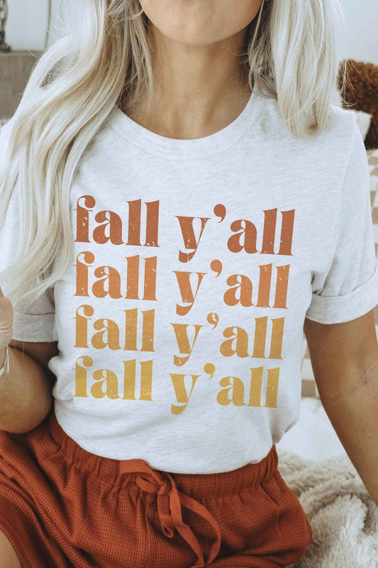 Fall Y'All Graphic Tee A. BLUSH CO.