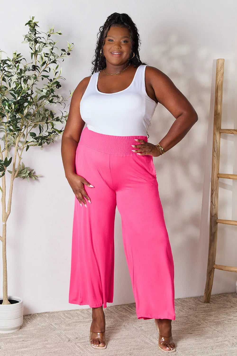 Versatile Vibe Wide Leg Pants Trendsi