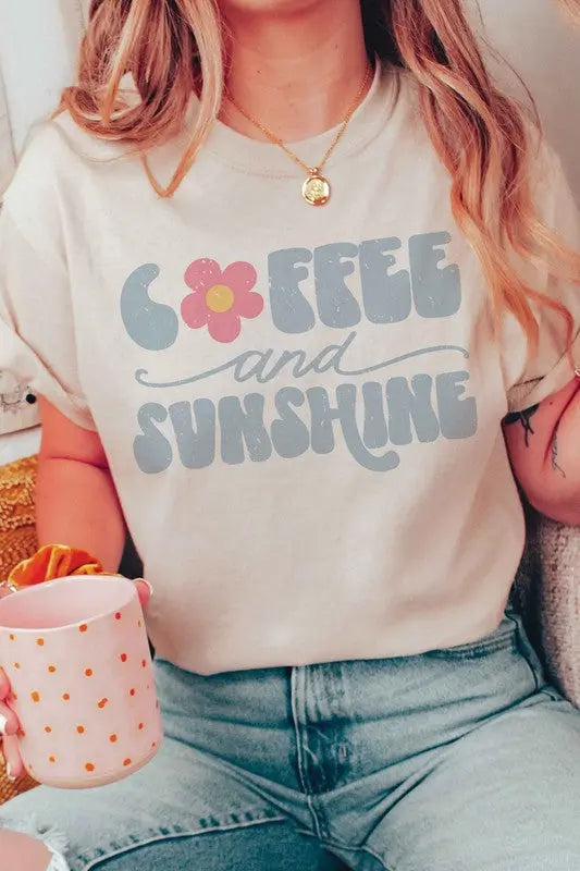 Coffee and Sunshine Graphic Tee A. BLUSH CO.