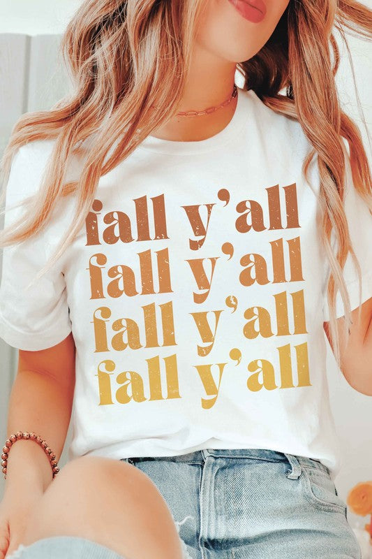 Fall Y'All Graphic Tee A. BLUSH CO.